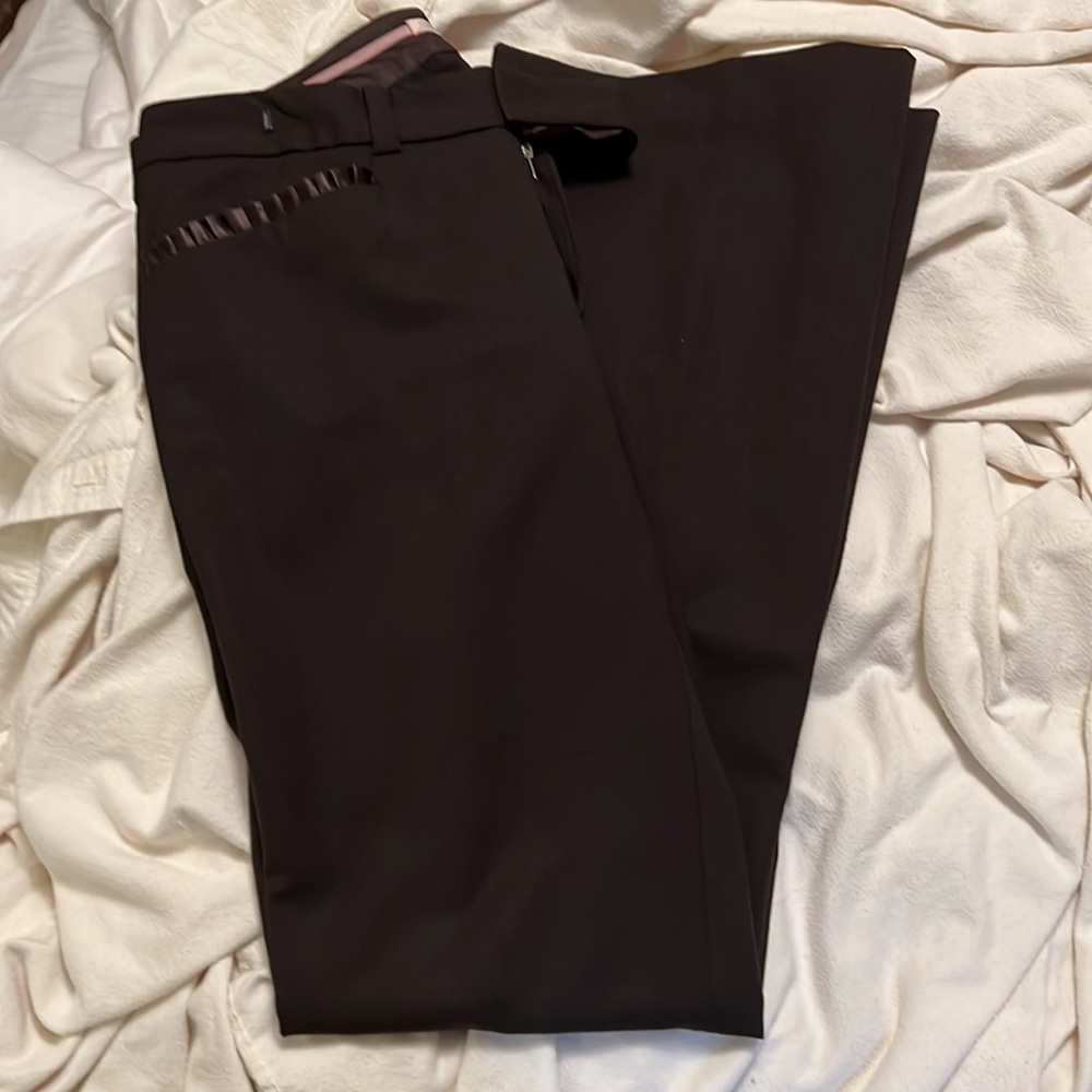 Vintage Rebecca Taylor brown wool pants. GUC